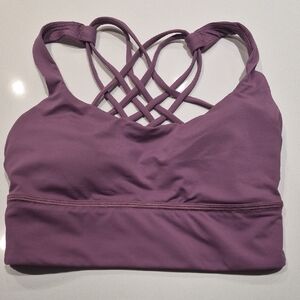 lululemon athletica Purplse Strappy Sports Bra